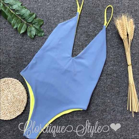 Last1️⃣ Brazilian One Piece Reversible Bikini - Picture 5 of 8